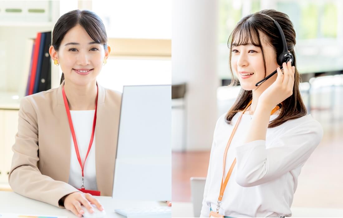 働く女性社員