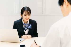 大手共済窓口での受付事務