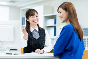 大手共済窓口での受付事務