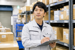 倉庫内の商品管理／少人数の部署